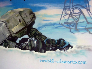 Illustration for article titled 32 Examples of Awesome Star Wars Graffiti